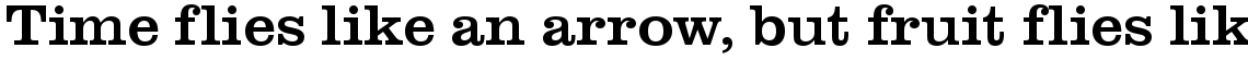 URW Clarendon regular wide
