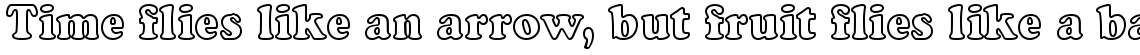Cooper Black Outline bold condensed (D)