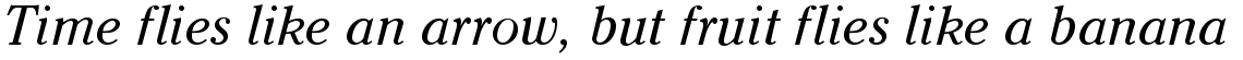 URW Criterion italic
