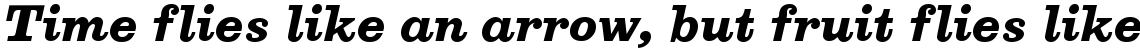 URW Egizio bold italic