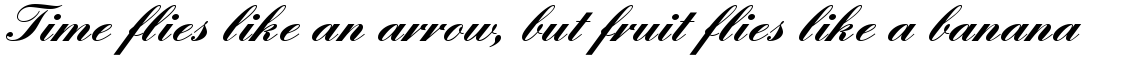 Englische Schreibschrift bold
