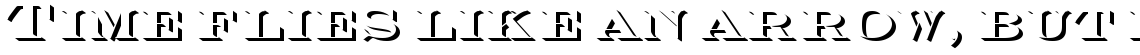 Engravers OnlyShadow bold (D)