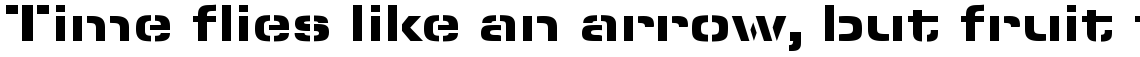 Eurostile Stencil black extended (D)