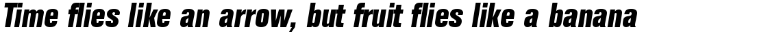Folio bold condensed italic