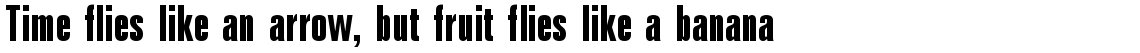 Folio bold extra condensed