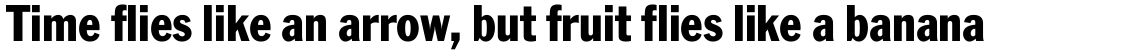 Franklin Gothic regular condensed