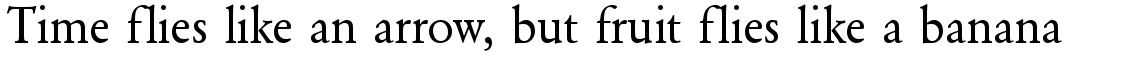URW Garamond regular narrow