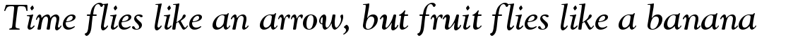 Goudy Catalogue regular italic