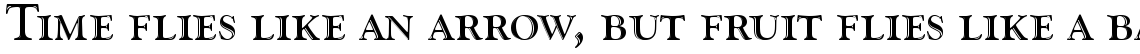 Goudy Handtooled Small Caps standard (D)