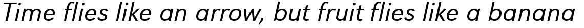 URW Grotesk 2012 light italic