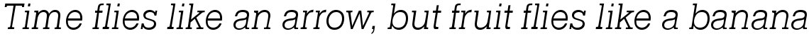 URW Helserif light italic