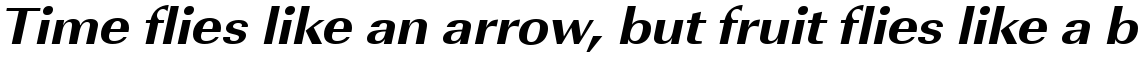 URW Imperial extra bold wide oblique