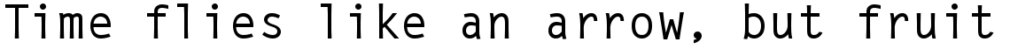 Letter Gothic L medium