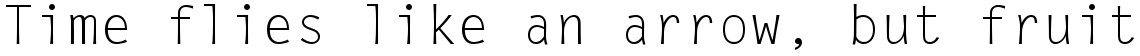 Letter Gothic M regular
