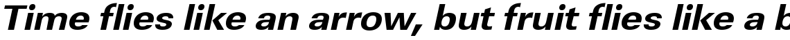 URW Linear extra bold wide oblique