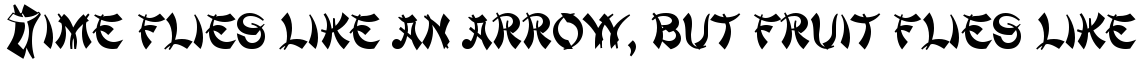 Mandarin Initials standard (D)