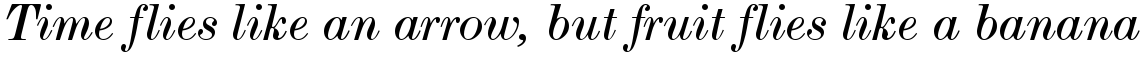 Modern Extended book italic