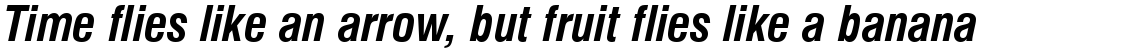Nimbus Sans bold condensed italic (D)