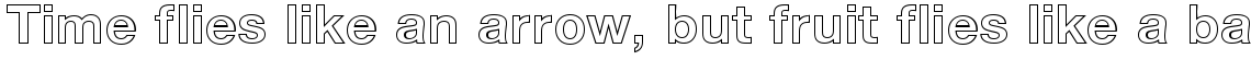 Nimbus Sans bold outline (D)