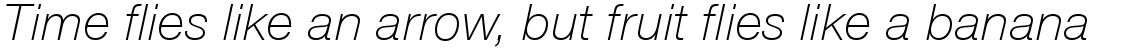 Nimbus Sans Novus light italic