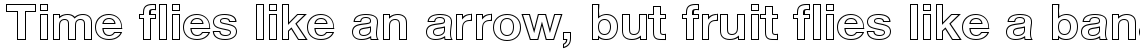 Nimbus Sans Novus Outline bold