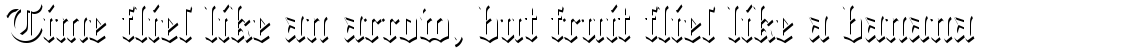 Old English OnlyShadow standard (D)