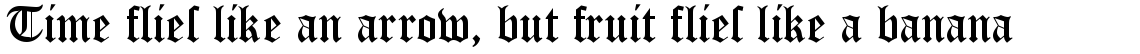 Old English standard (D)