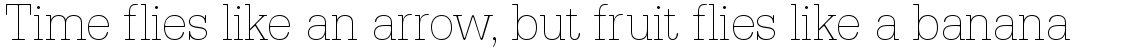 URW Typewriter extra light extra narrow