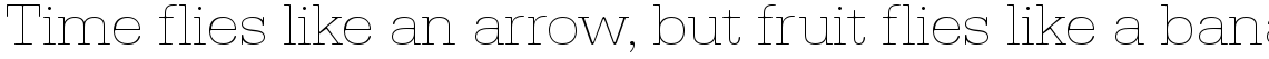 URW Typewriter extra light wide