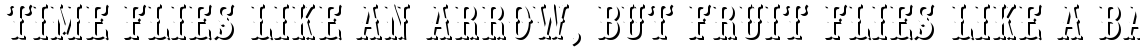 URW Wood Type OnlyShadow standard (D)