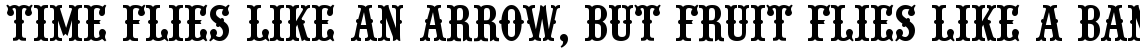 URW Wood Type standard (D)