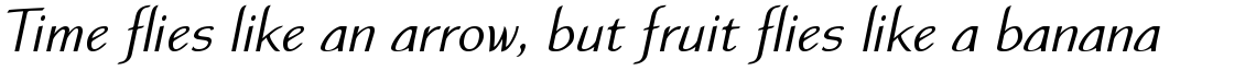 Atlantic Sans T Regular Italic