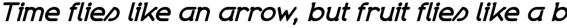Organicon T Bold Italic