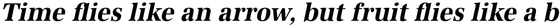 URW Antiqua Bold Extra Narrow Oblique