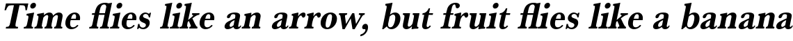 URW Baskerville Bold Extra Narrow Oblique