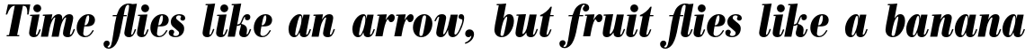 Bodoni Antiqua Bold Condensed Italic