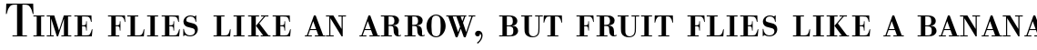 Bodoni Antiqua Caps Regular