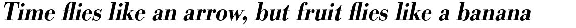 URW Bodoni Medium Extra Narrow Oblique