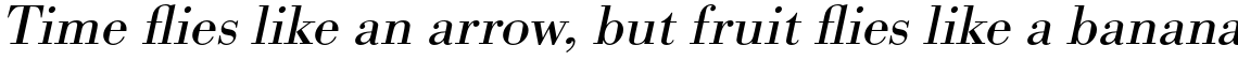 URW Bodoni Regular Wide Oblique