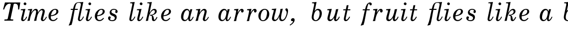 Boldface Italic