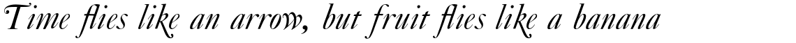 Caslon No337 Caps Italic