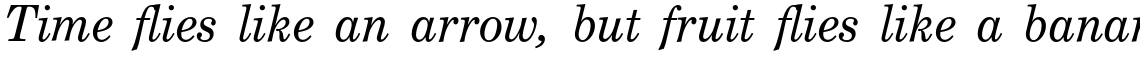 Century Schoolbook Regular Italic
