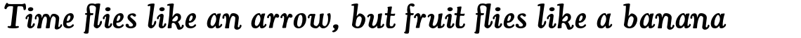 Cooper Old Style URW Medium Italic