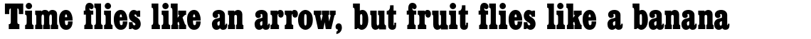 Egyptienne Bold Condensed