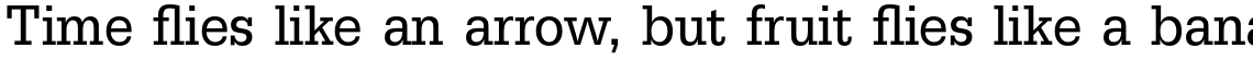 URW Egyptienne Regular Extra Narrow