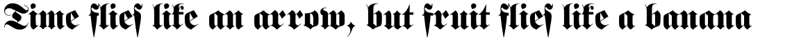 Fette Fraktur
