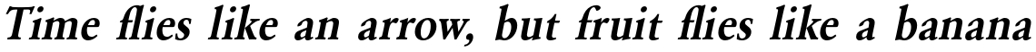 URW Garamond Demi Narrow Oblique