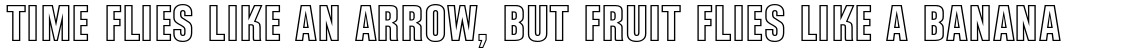 Gothic Outline Title