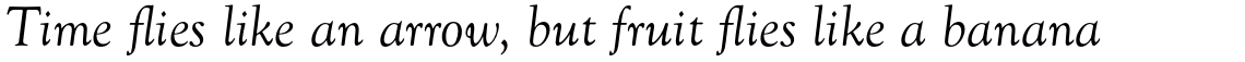 Goudy Old Style Regular Italic