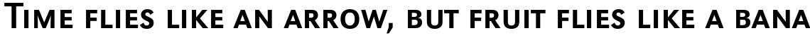URW Grotesk Caps 2018 Regular